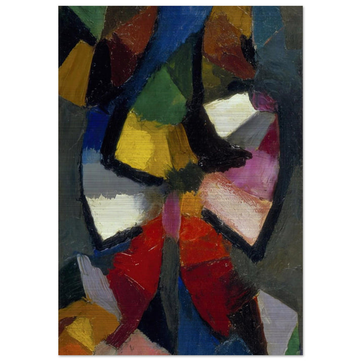 Synchromy No. 6 - 1914 - Morgan Russell Brushed Aluminum Print - 70x100 cm / 28x40 inches | Morgan Russell Aluminum Print | Morgan Russell Prints