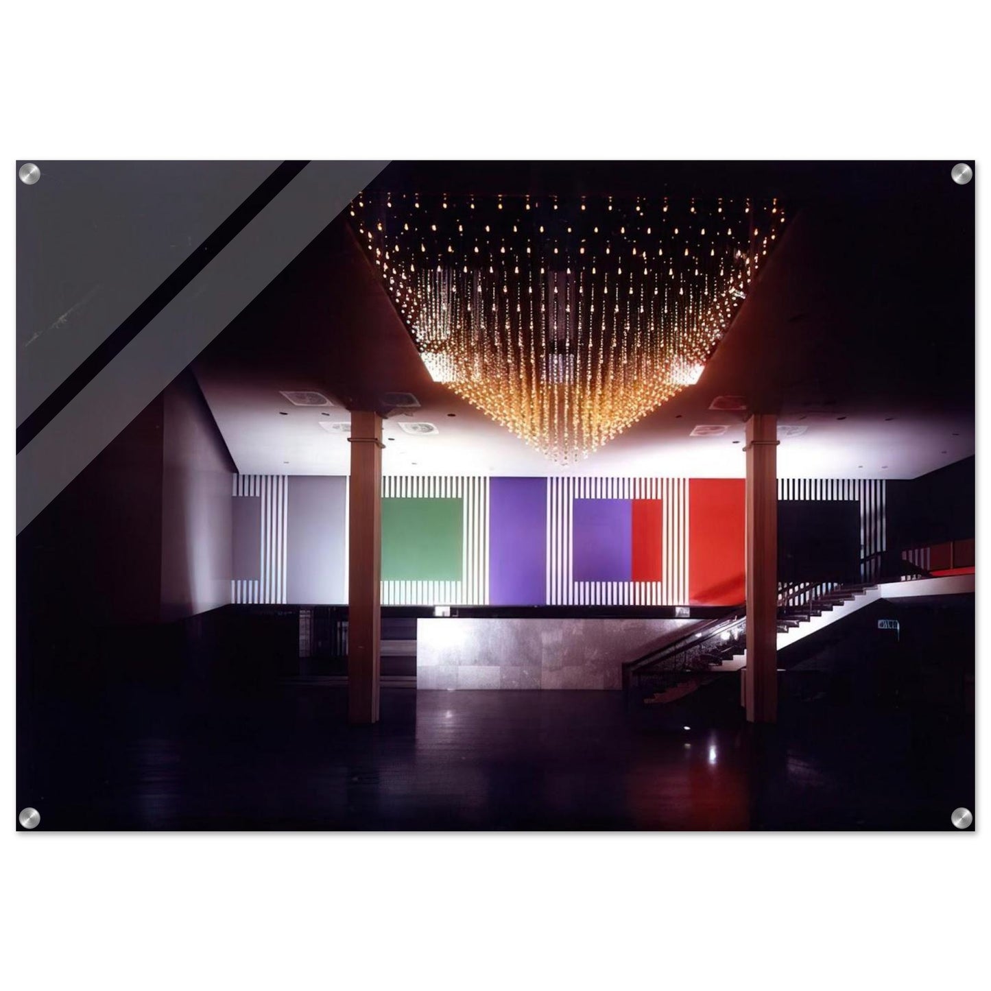 Double Rhythm - 1991 - Daniel Buren Acrylic Print - 70x100 cm / 28x40″ inches