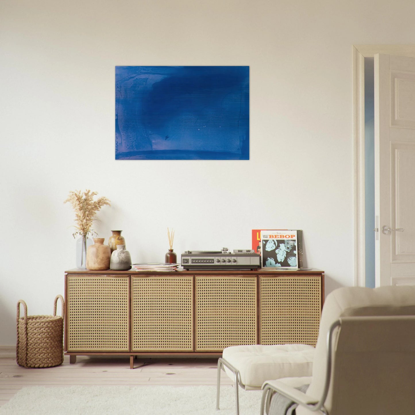 Corot s Mark - 1987 - Helen Frankenthaler Brushed Aluminum Print - 70x100 cm / 28x40 inches | Helen Frankenthaler Aluminum Print | Helen Frankenthaler Prints