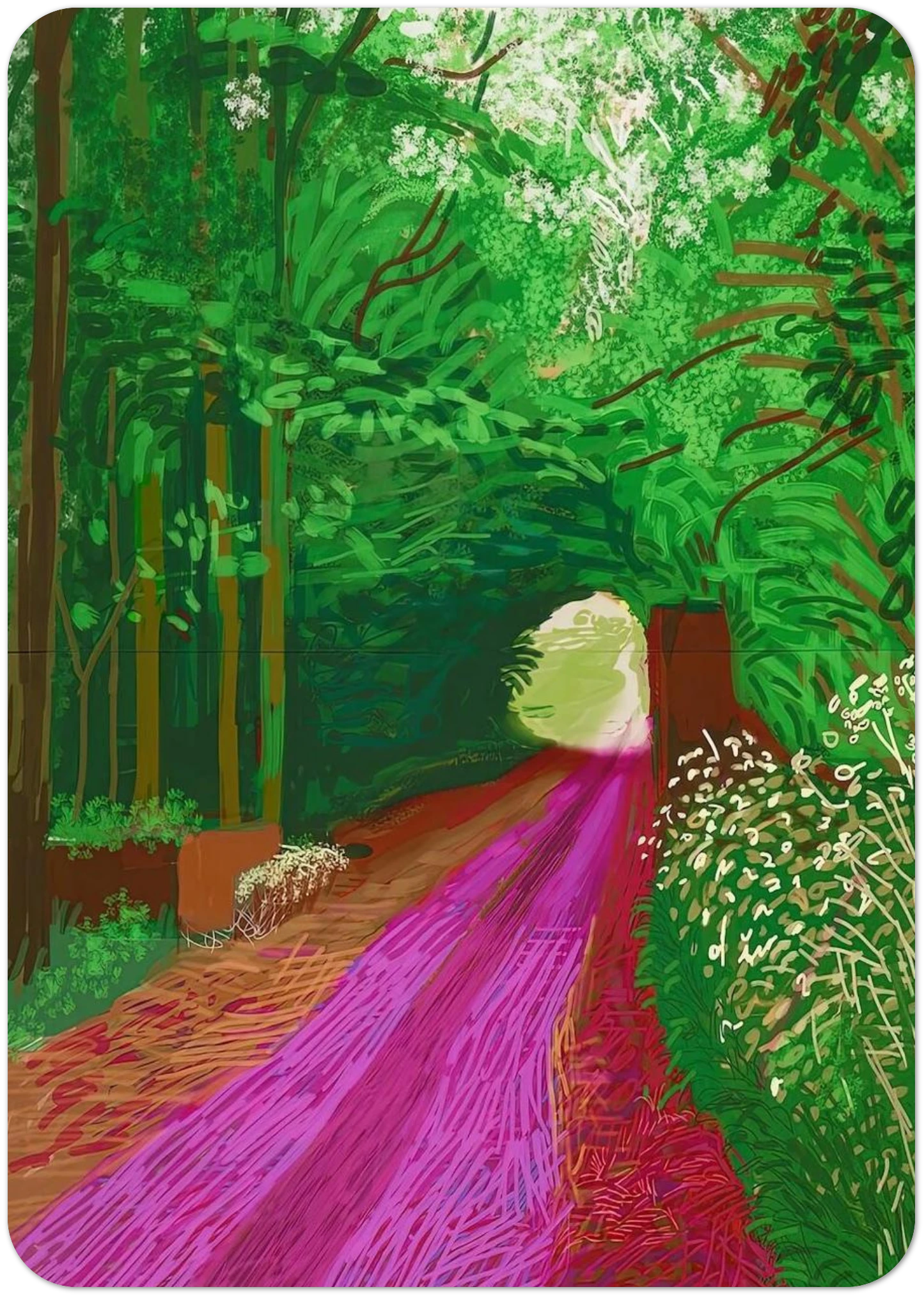 David Hockney By David Hockney Pack of 10 Post Cards | David Hockney Post Cards | A6 (10.5 x 14.8 cm) - 4.1 x 5.8 inches