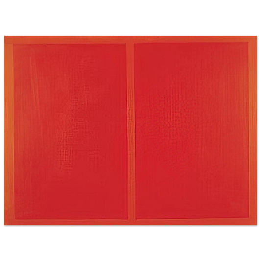 Antonio Calderara - Rettangoli equivalenti - 1965  75x100 cm / 30x40inches Fine Art Poster