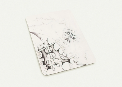 PIRATES 1982 By Lee Bontecou Pack of 10 Post Cards | Lee Bontecou Post Cards | A6 (10.5 x 14.8 cm) - 4.1 x 5.8 inches