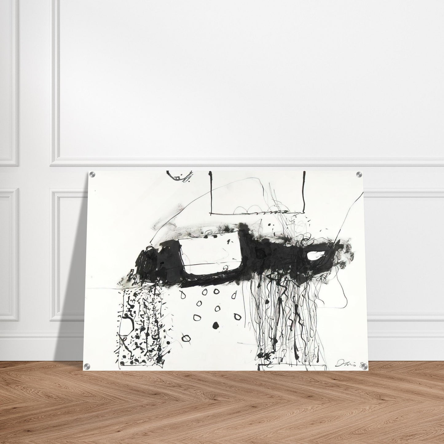 Boxcar - 1981 - Gene Davis Acrylic Print - 70x100 cm / 28x40″ inches