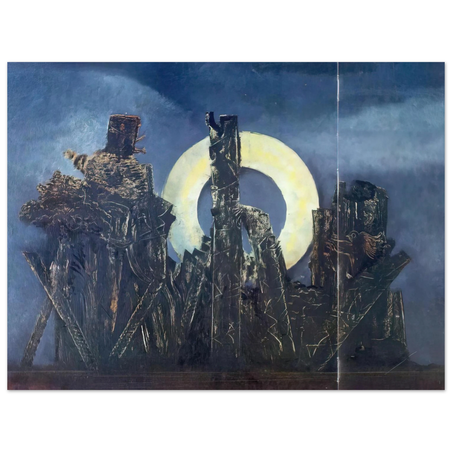 Max Ernst - The large forest  75x100 cm / 30x40inches Fine Art Poster