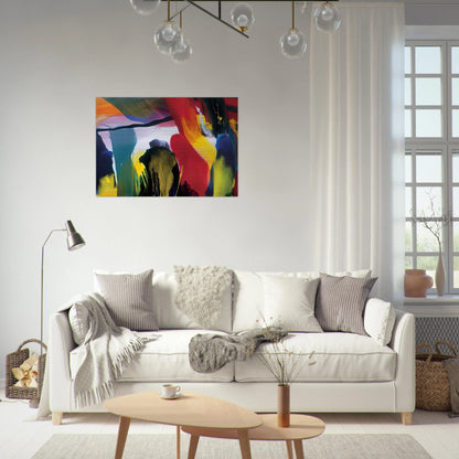 Phenomena Solstice Encounter - Paul Jenkins Brushed Aluminum Print - 70x100 cm / 28x40 inches | Paul Jenkins Aluminum Print | Paul Jenkins Prints