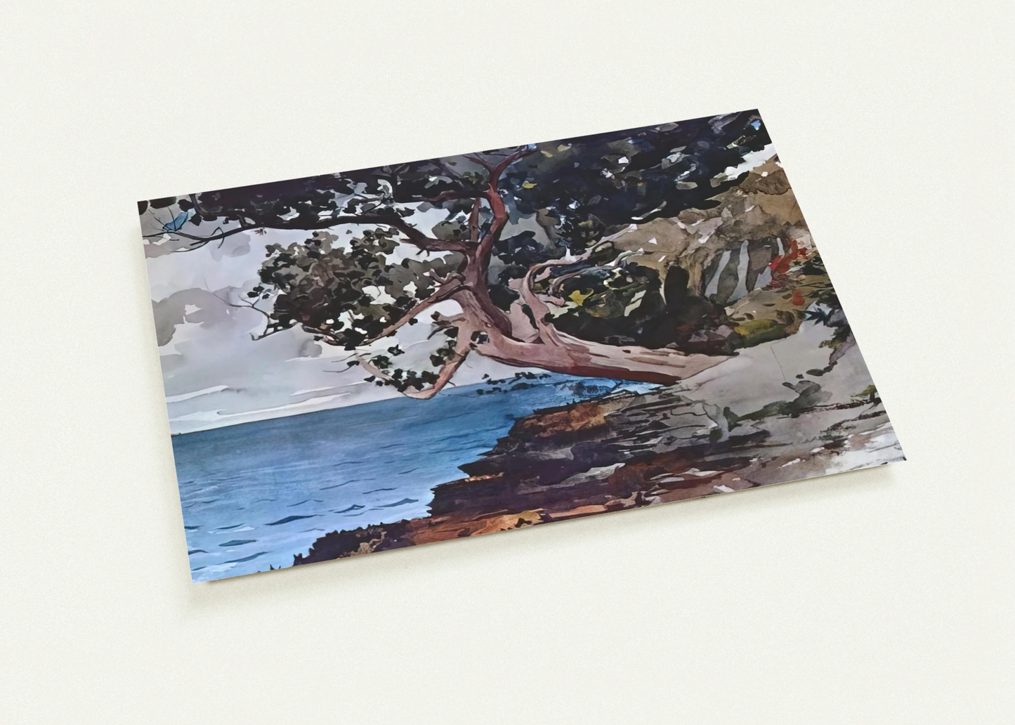 NORTH ROAD BERMUDA By Winslow Homer Pack of 10 Post Cards | Winslow Homer Post Cards | A6 (10.5 x 14.8 cm) - 4.1 x 5.8 inches