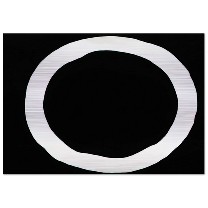 To Martha's Memory - 1970 - Jiro Yoshihara Brushed Aluminum Print - 70x100 cm / 28x40 inches | Jiro Yoshihara Aluminum Print | Jiro Yoshihara Prints