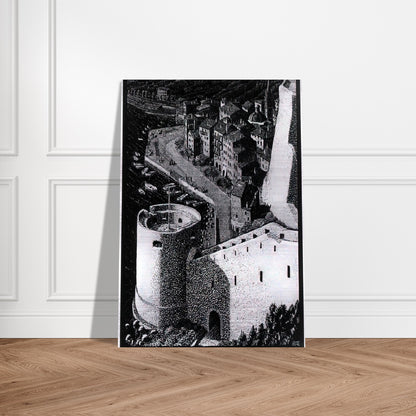 ESCHER (23) - MC Escher Brushed Aluminum Print - 70x100 cm / 28x40 inches | MC Escher Aluminum Print | MC Escher Prints