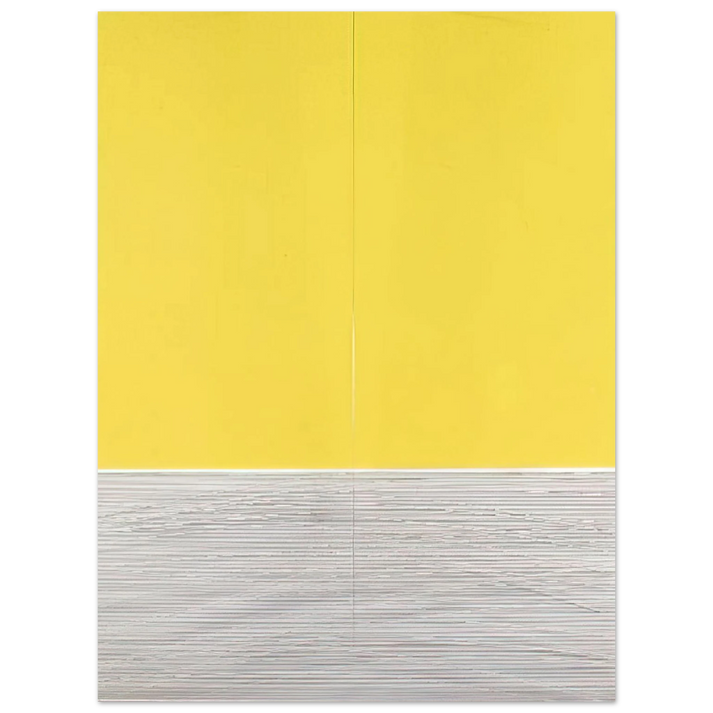 Jesus Rafael Soto - LE GRAN JAUNE  75x100 cm / 30x40inches Fine Art Poster