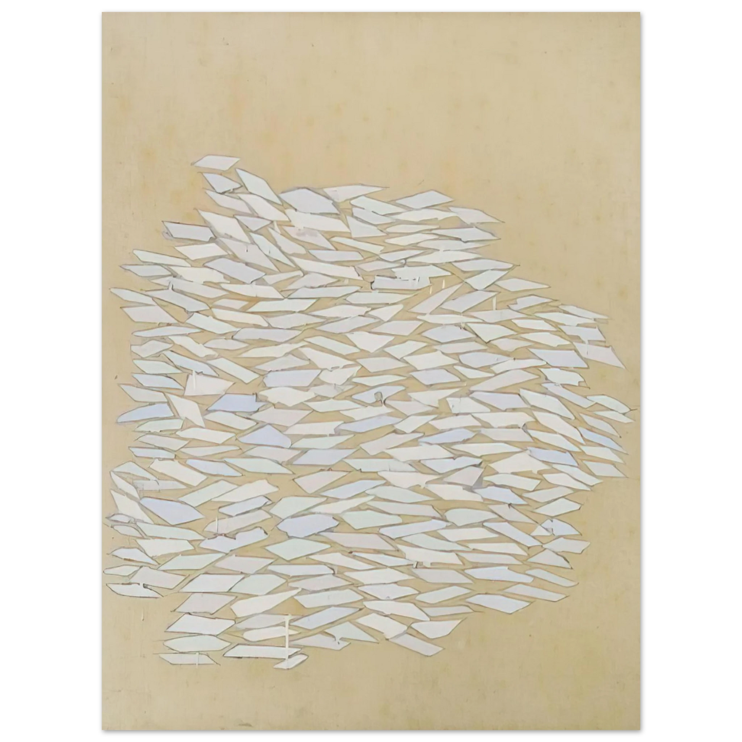Robert Goodnough - Pastel Statement - 1971  75x100 cm / 30x40inches Fine Art Poster