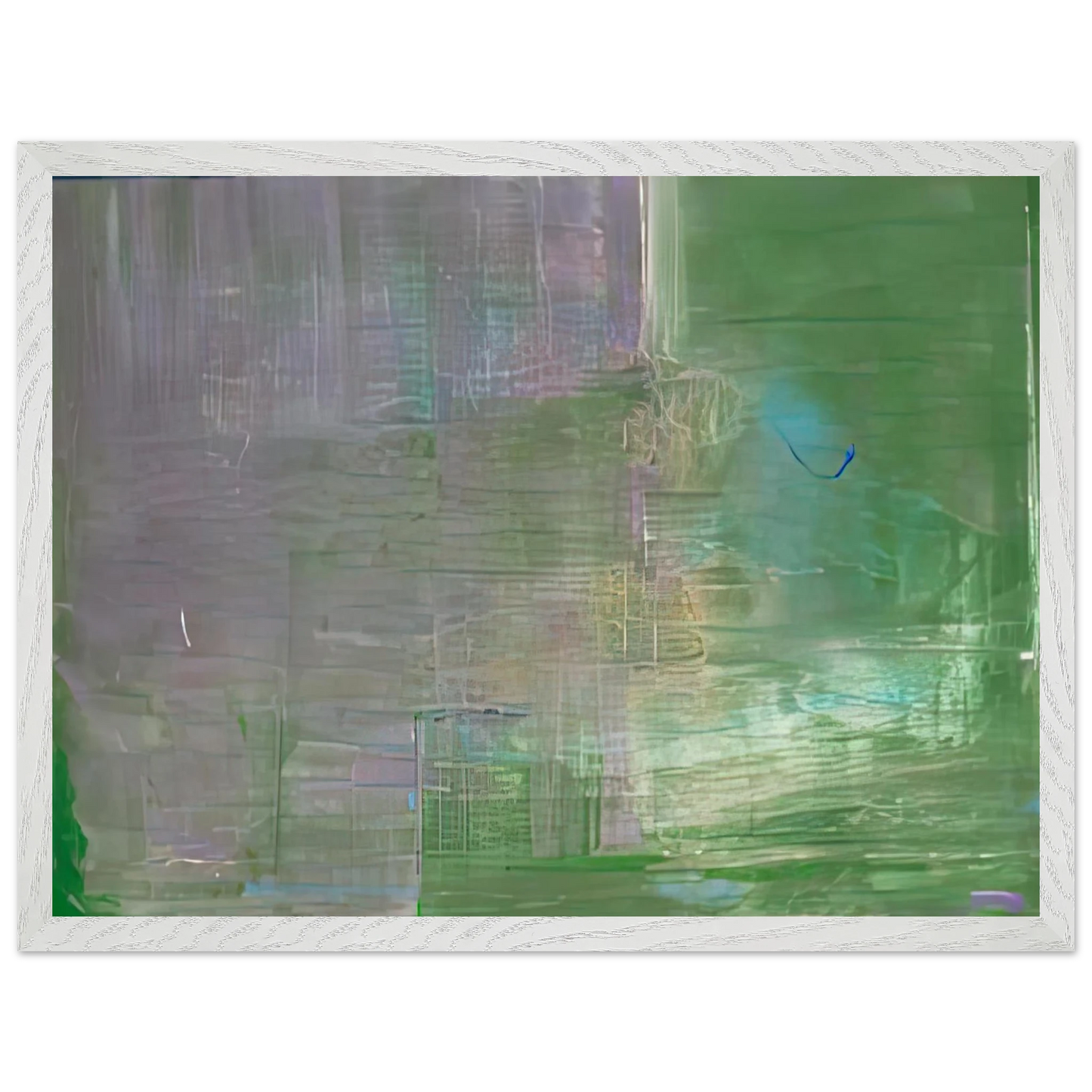 Helen Frankenthaler - Claude's Message, 1976- Wall Art - 28x40 inches / 70x70 cm - Canvas (Imperial)-canvas - -
