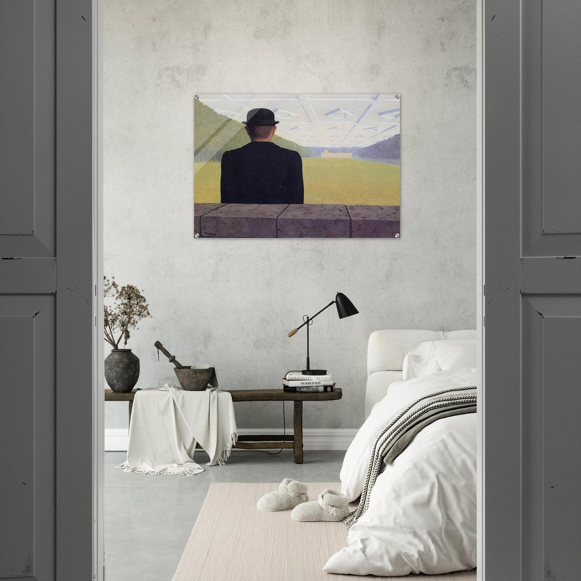 THE GREAT CENTURY 1954 - Rene Magritte Acrylic Print - 70x100 cm / 28x40″ inches | Rene Magritte Wall Art | Rene Magritte Prints