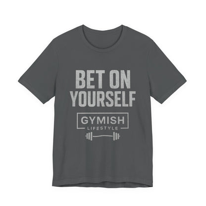 Fitness-Motivations-T-Shirt – Gymish Lifestyle: Setz dich selbst! Workout-Shirts für Männer