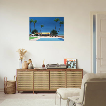 Proud Funk - Hiroshi Nagai Brushed Aluminum Print - 70x100 cm / 28x40 inches | Hiroshi Nagai Aluminum Print | Hiroshi Nagai Prints
