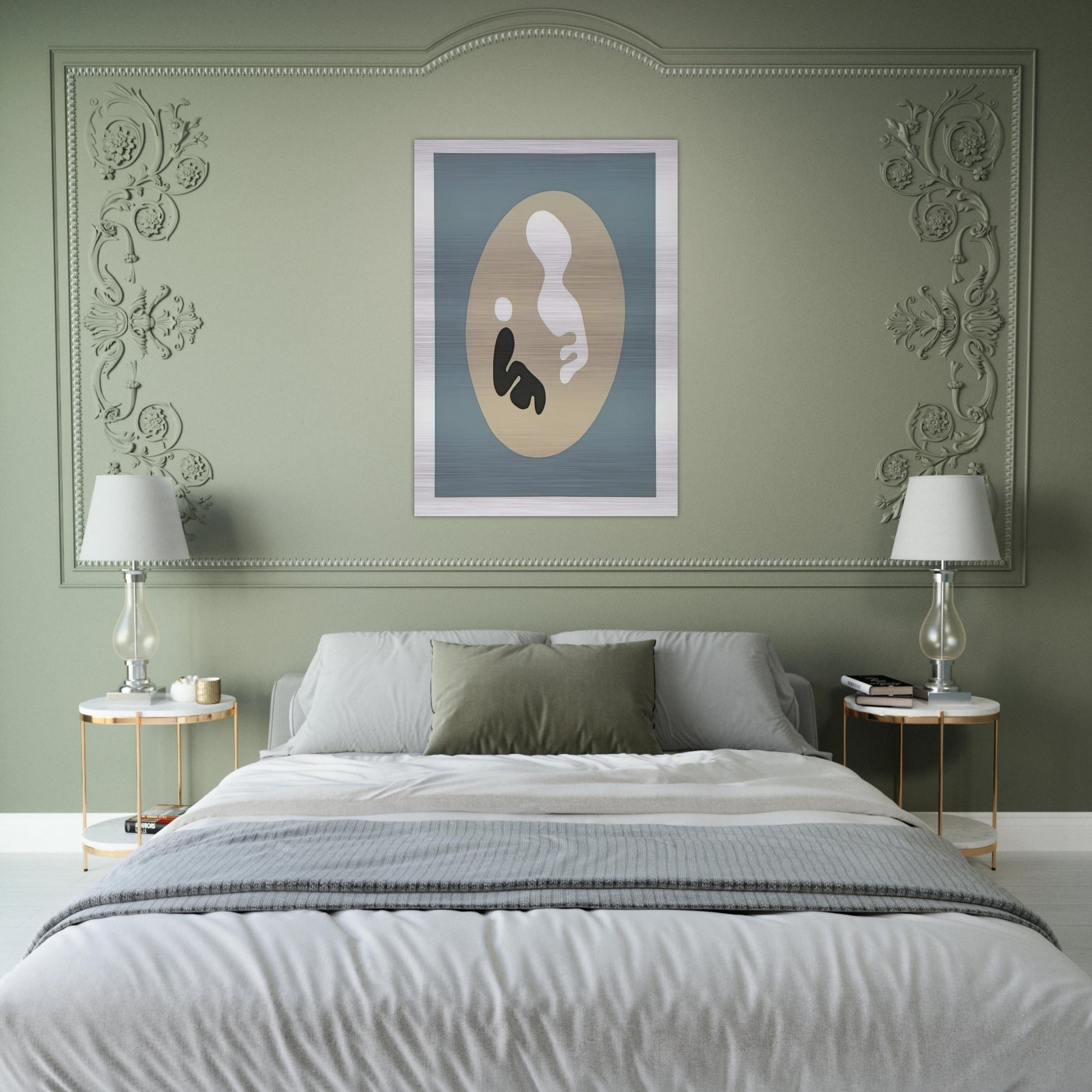 The Sun Recircled - Jean Arp Brushed Aluminum Print - 70x100 cm / 28x40 inches | Jean Arp Aluminum Print | Jean Arp Prints