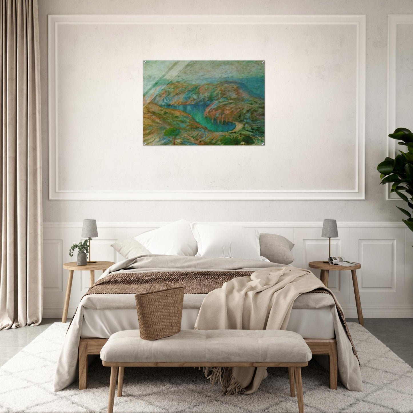 CALANQUE JONCULS CADAQUES - Salvador Dali Acrylic Print - 70x100 cm / 28x40″ inches | Salvador Dali Wall Art | Salvador Dali Prints