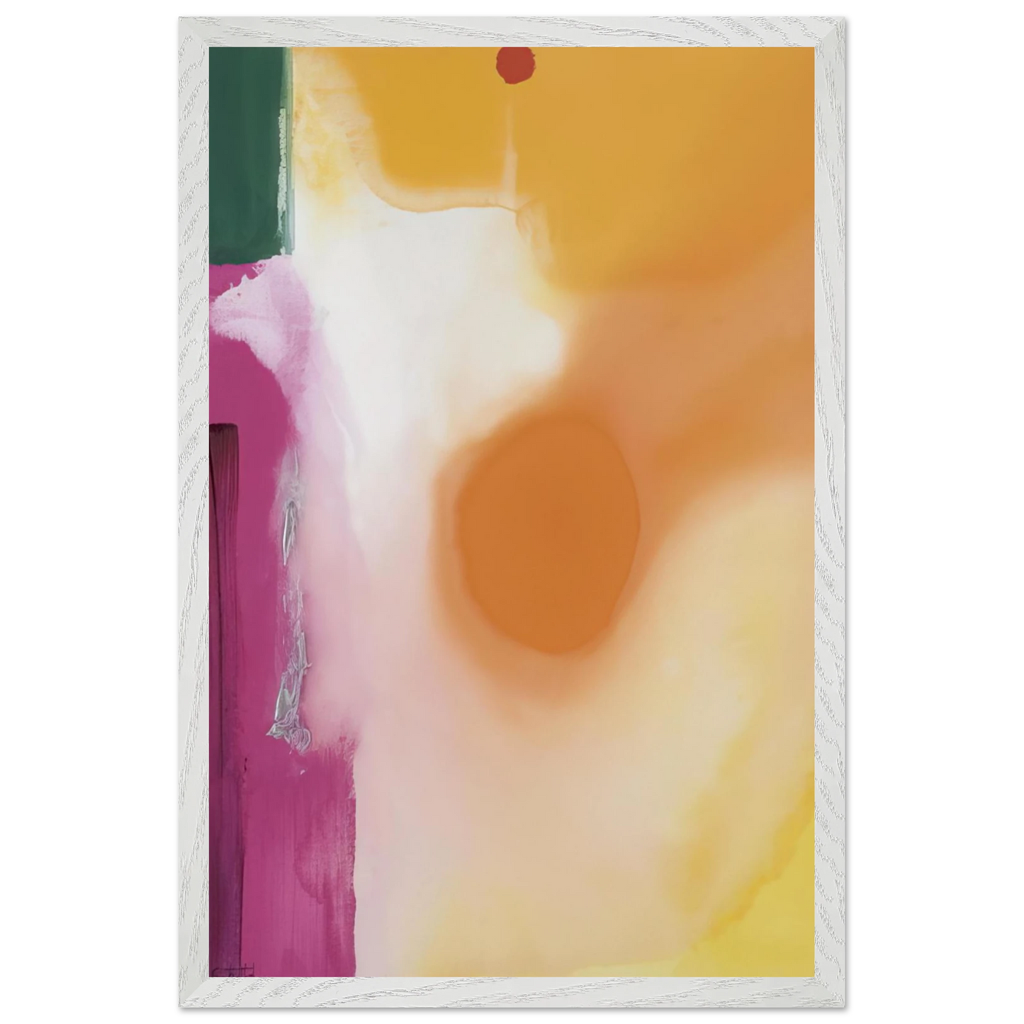 Helen Frankenthaler - Bullseye - 1989 Wall art - 50x70 cm / 20x28 inches - Fine Art Poster-canvas - -