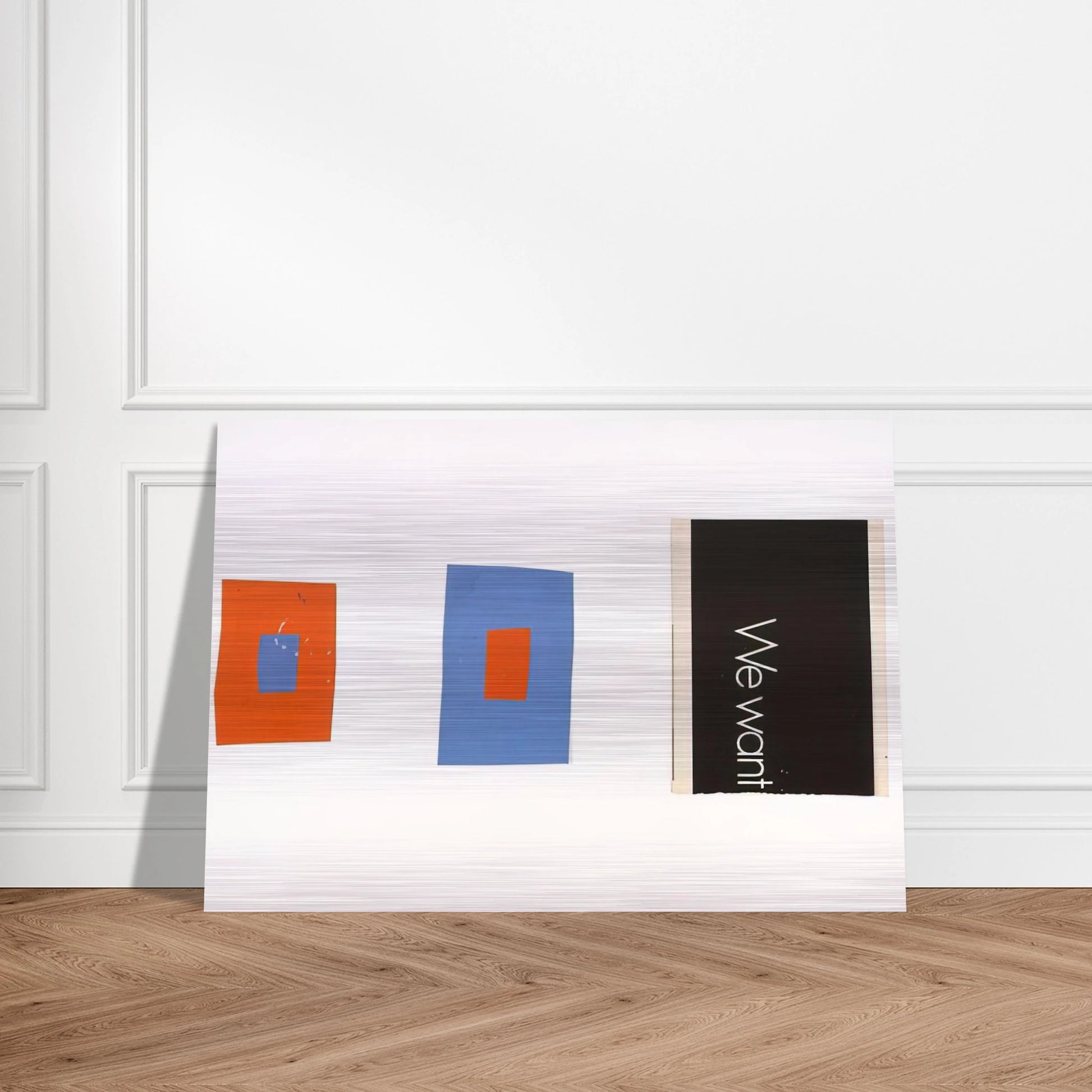 Tablet #105 - Ellsworth Kelly Brushed Aluminum Print - 70x100 cm / 28x40 inches | Ellsworth Kelly Aluminum Print | Ellsworth Kelly Prints