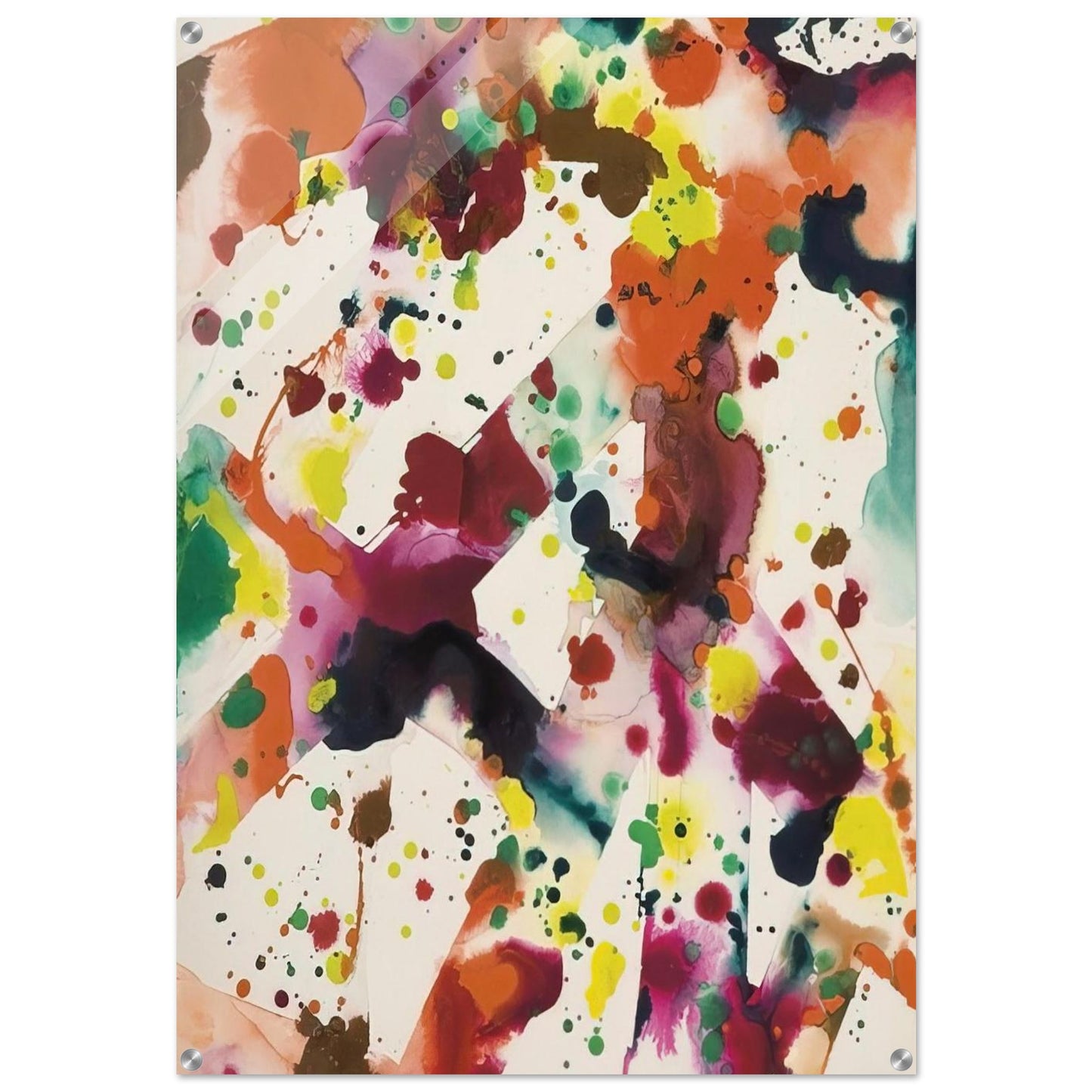 Untitled  SF72-027  - Sam Francis Acrylic Print - 70x100 cm / 28x40″ inches