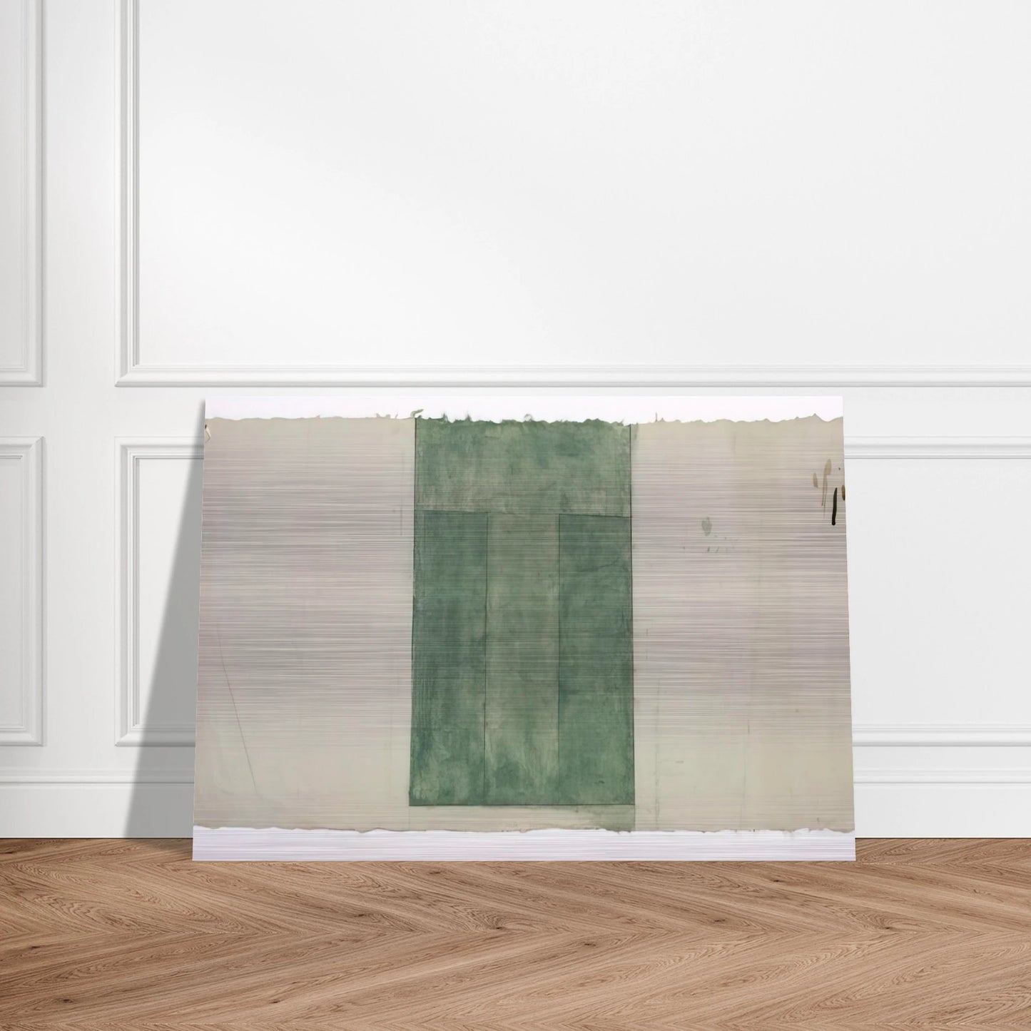 I - 1986 - Brice Marden Brushed Aluminum Print - 70x100 cm / 28x40 inches | Brice Marden Aluminum Print | Brice Marden Prints