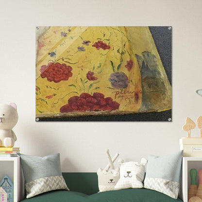 La Maja con Bandolina - 1907  Rome, Italy - Pablo Picasso Acrylic Print - 70x100 cm / 28x40″ inches