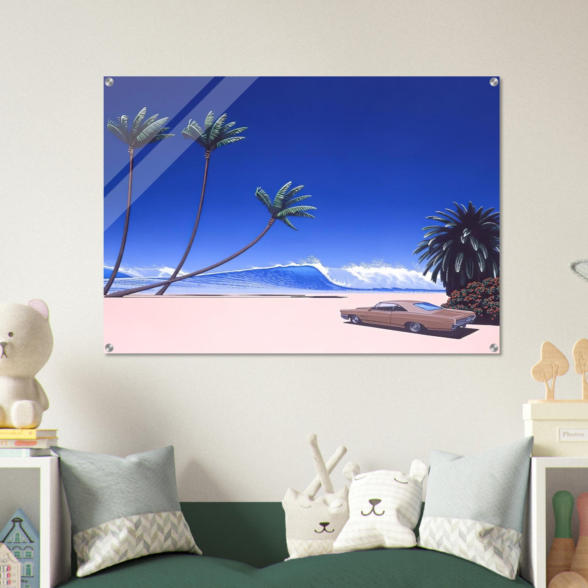 Impender Beach - Hiroshi Nagai Acrylic Print - 70x100 cm / 28x40″ inches