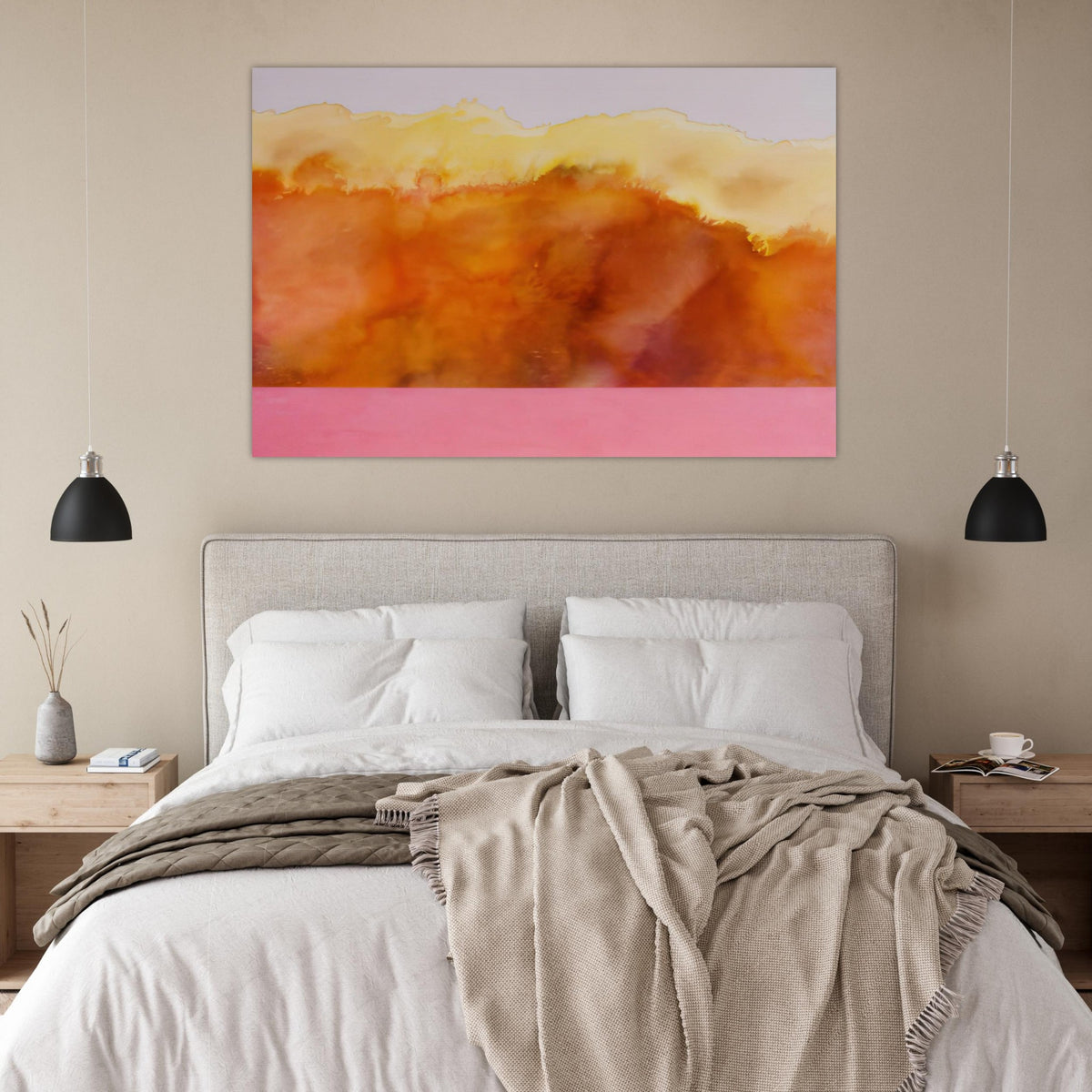 For John Keats - 1978 - Ronnie Landfield Art Prints - 100x150 cm / 40x60″ inches | Ronnie Landfield Poster | Ronnie Landfield Prints