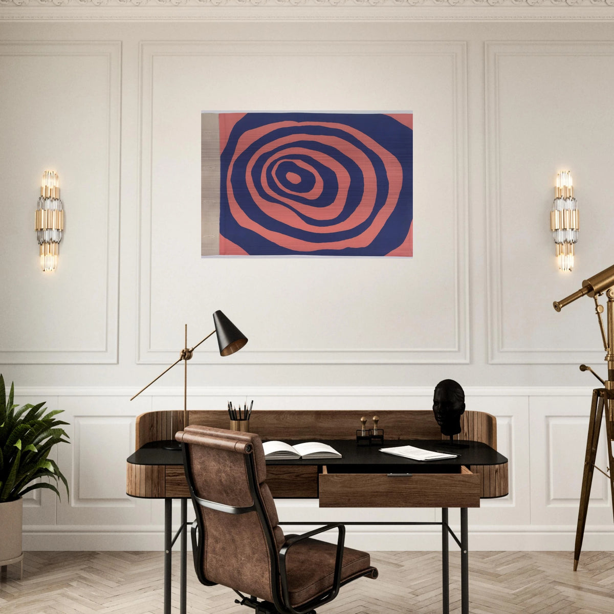 ODE TO THE BIEVRE 2007 2 - Louise Bourgeois Brushed Aluminum Print - 70x100 cm / 28x40 inches | Louise Bourgeois Aluminum Print | Louise Bourgeois Prints