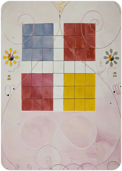 DE TIO ST RSTA N 10 ALDERDOMEN 1907 By Hilma af Klint Pack of 10 Post Cards | Hilma af Klint Post Cards | A6 (10.5 x 14.8 cm) - 4.1 x 5.8 inches