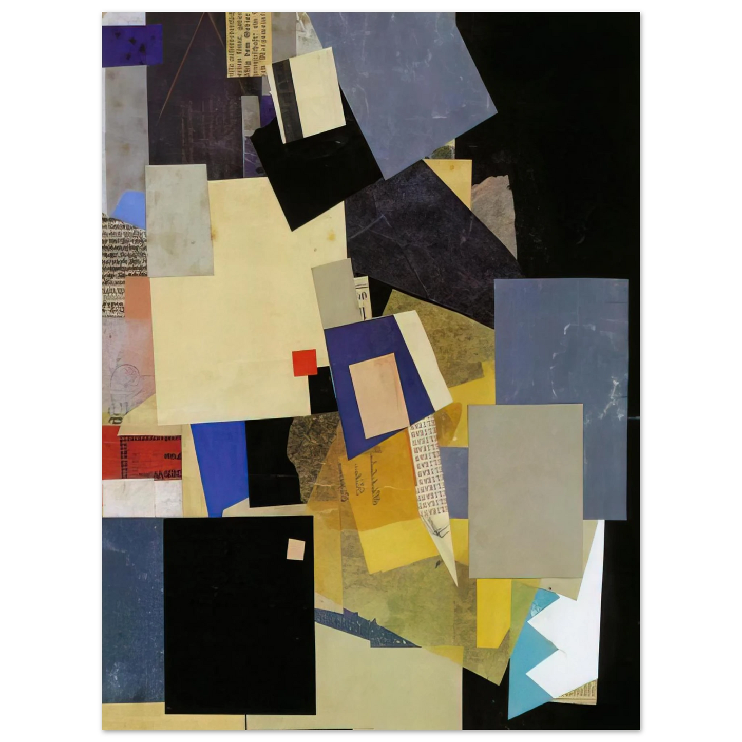 Kurt Schwitters - ELIKAN 1925  75x100 cm / 30x40inches Fine Art Poster