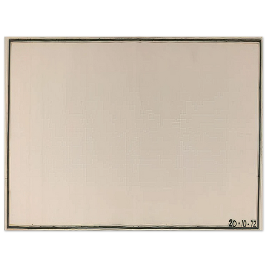 Bob Law - Mr Paranoia VII 20.10.72 No. 106 - 1972  75x100 cm / 30x40inches Fine Art Poster