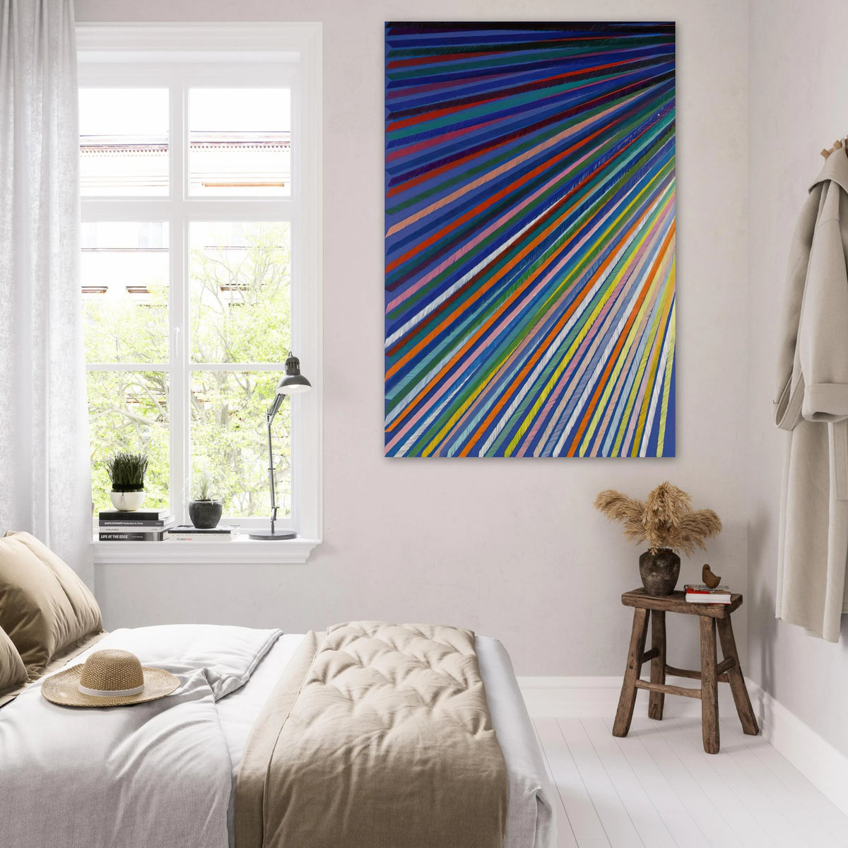 Apex - 1984 - Piero Dorazio Art Prints - 100x150 cm / 40x60″ inches | Piero Dorazio Poster | Piero Dorazio Prints
