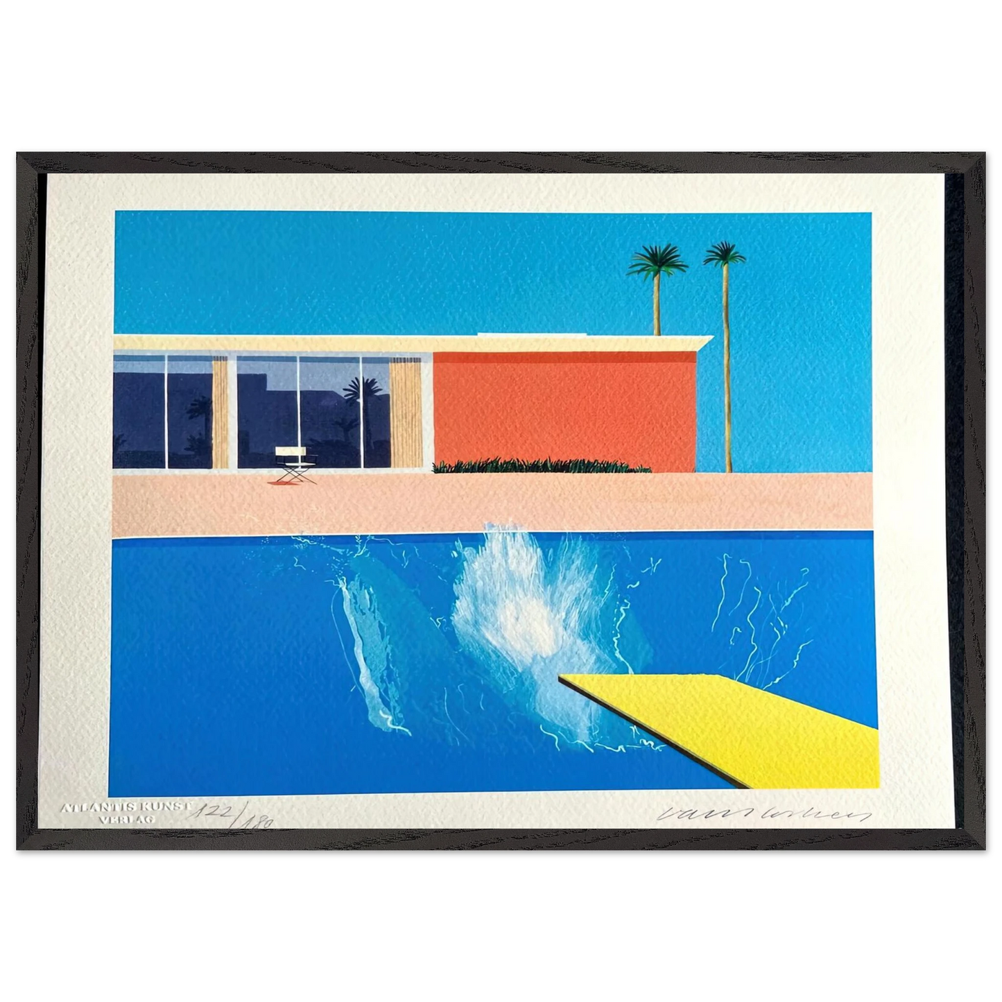 David Hockney - David Hockney Wall art - 45x60 cm / 18x24 inches - Fine Art Poster-canvas - -