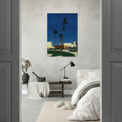 In the beginning IV Mall - Hiroshi Nagai Brushed Aluminum Print - 70x100 cm / 28x40 inches | Hiroshi Nagai Aluminum Print | Hiroshi Nagai Prints