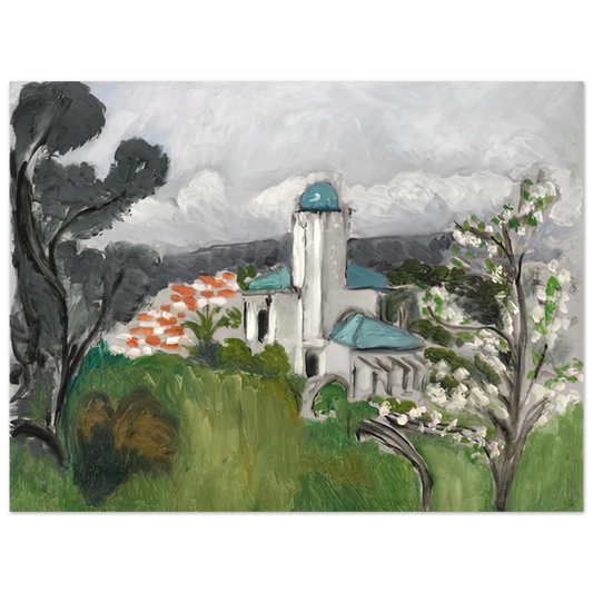 Henri Matisse - LA VILLA BLEUE 1918  75x100 cm / 30x40inches Fine Art Poster