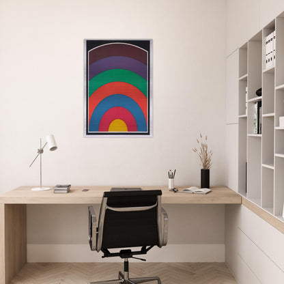 Arc Bands - Sol LeWitt Brushed Aluminum Print - 70x100 cm / 28x40 inches | Sol LeWitt Aluminum Print | Sol LeWitt Prints