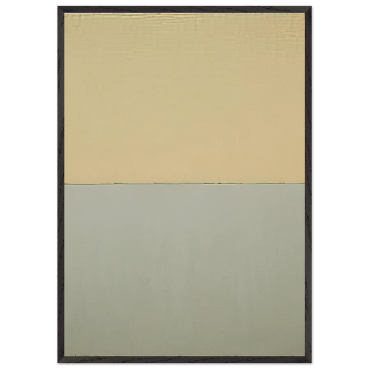 Avrutun - 1971 - Brice Marden 70x100 cm / 28x40 inches Framed Art Print – Black Wooden Frame