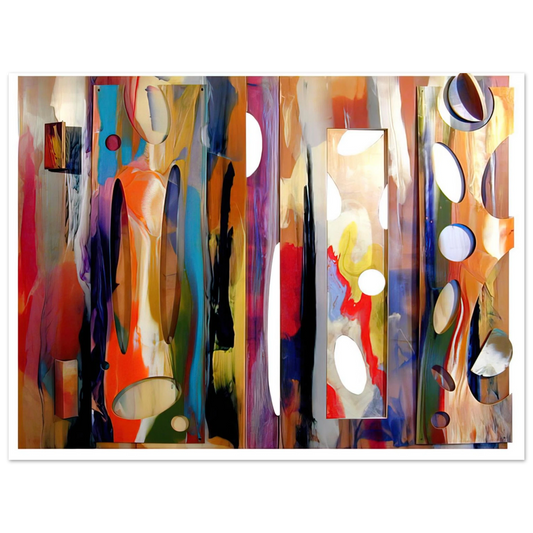 Sam Gilliam - Tapestry  75x100 cm / 30x40inches Fine Art Poster