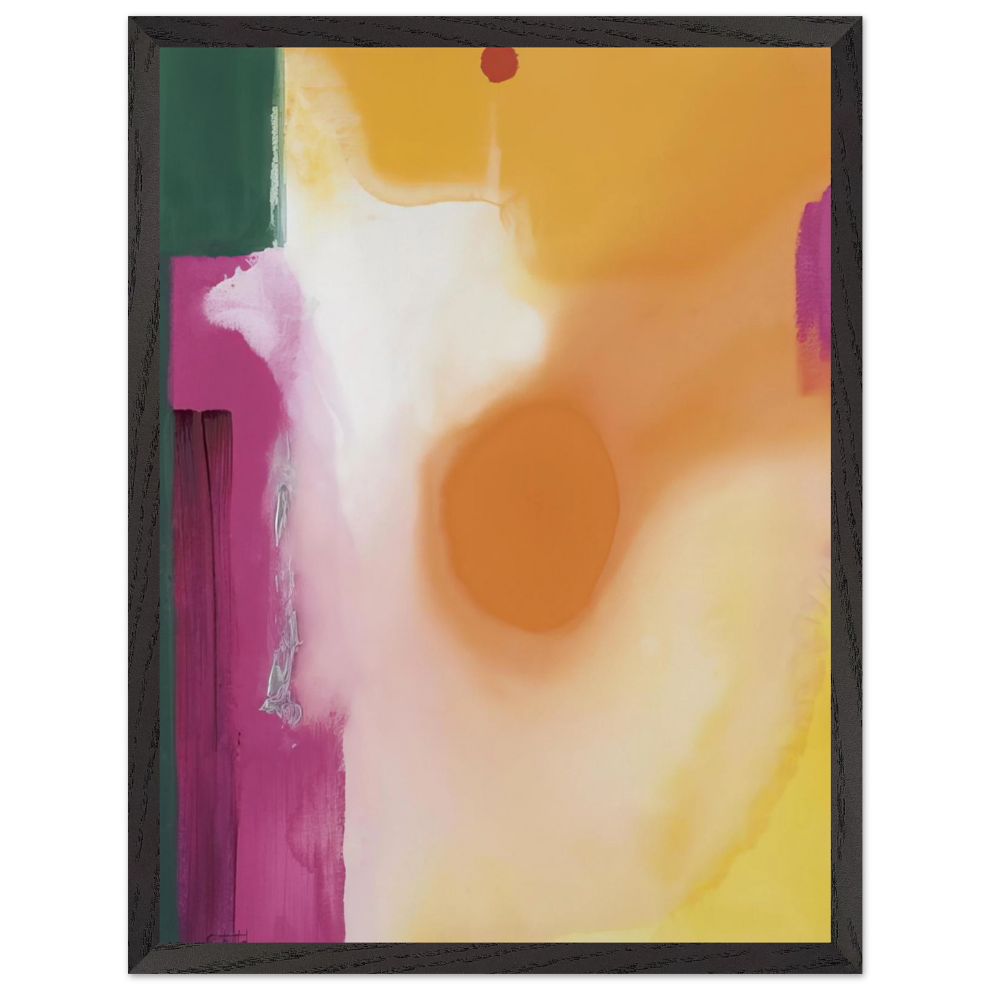 Helen Frankenthaler - Bullseye - 1989 Wall art - 70x100 cm / 28x40 inches - Fine Art Poster-canvas - -