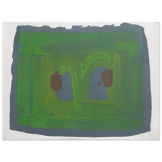 Howard Hodgkin - Lotus - 1980  75x100 cm / 30x40inches Fine Art Poster