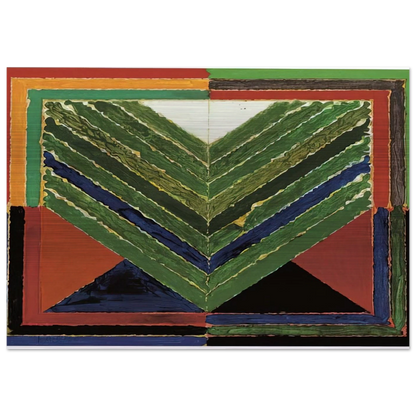 L'Arbre - Abstract Art - S. H. Raza Brushed Aluminum Print - 70x100 cm / 28x40 inches | S. H. Raza Aluminum Print | S. H. Raza Prints