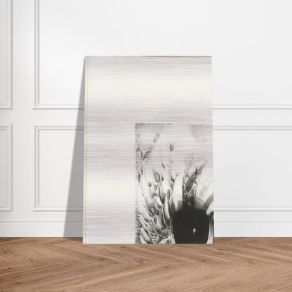 EIGHTH STONE 1968 - Lee Bontecou Brushed Aluminum Print - 70x100 cm / 28x40 inches | Lee Bontecou Aluminum Print | Lee Bontecou Prints