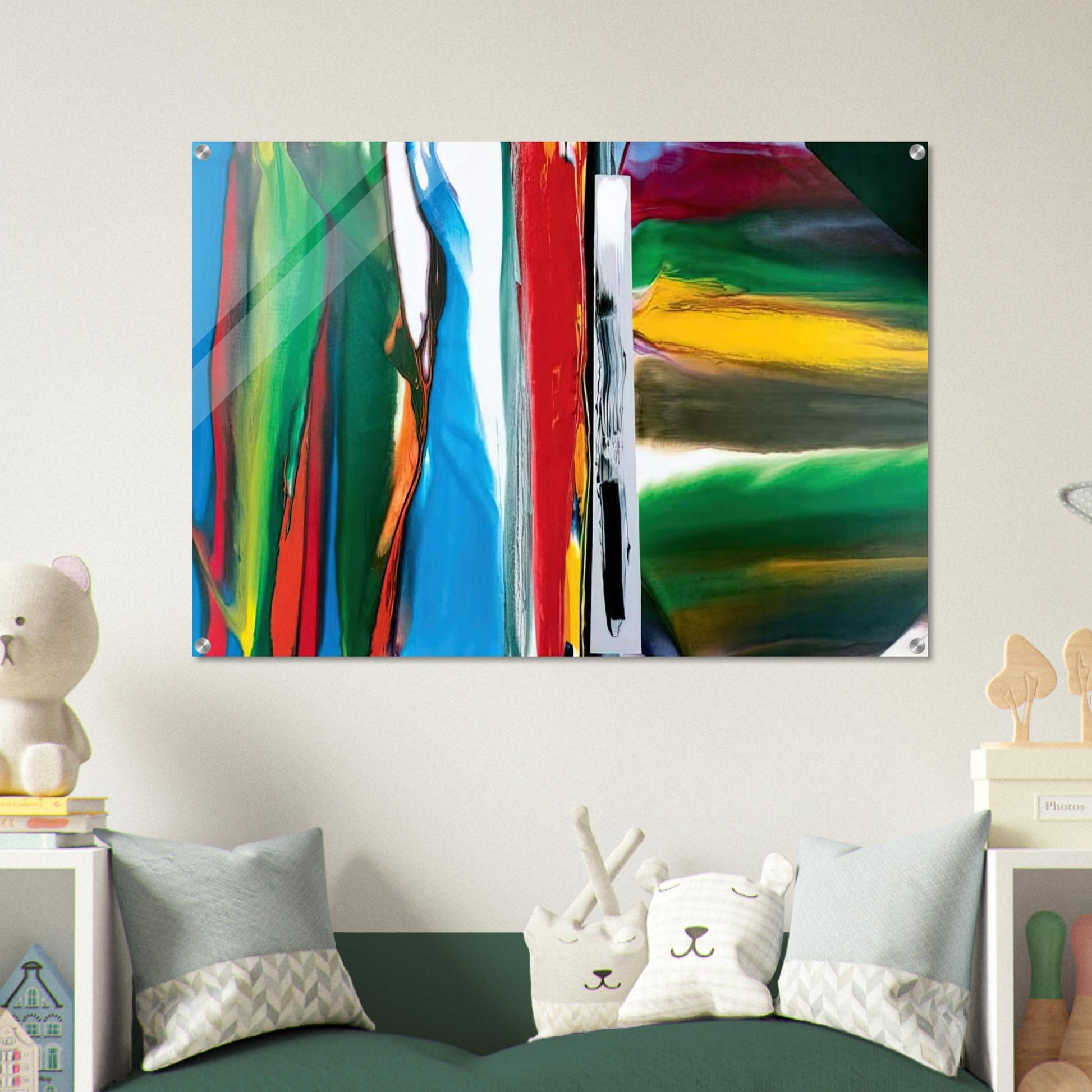 Phenomena Astral Tundra - Paul Jenkins Acrylic Print - 70x100 cm / 28x40″ inches