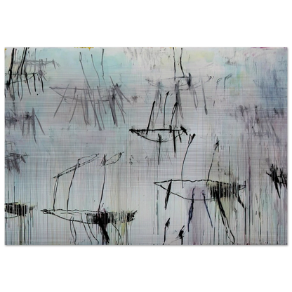 Lepanto, Part V - Cy Twombly Brushed Aluminum Print - 70x100 cm / 28x40 inches | Cy Twombly Aluminum Print | Cy Twombly Prints
