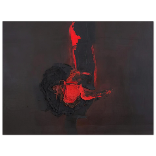 Luis Feito - N MERO 460 A 1963  75x100 cm / 30x40inches Fine Art Poster