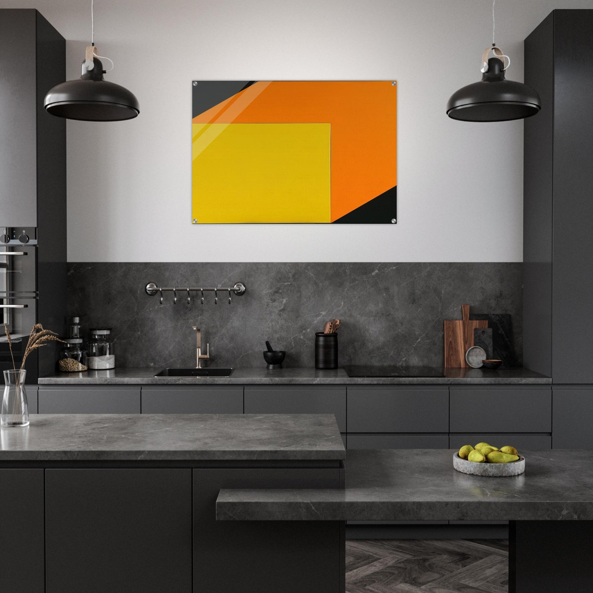 Yellow Orange - Ellsworth Kelly Acrylic Print - 70x100 cm / 28x40″ inches
