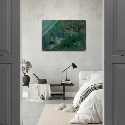 Untitled - 1960 - Nasreen Mohamedi Acrylic Print - 70x100 cm / 28x40″ inches