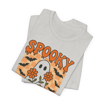 Gruselige Mama, grooviger Vintage-Geist, Halloween, gruselige Mutter