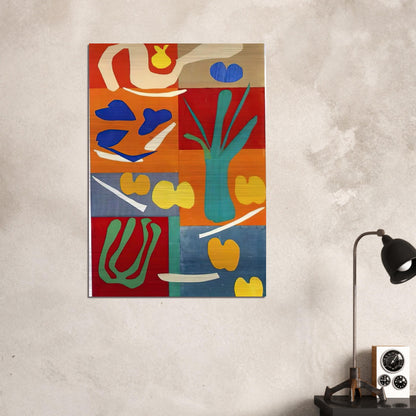 VEGETABLES 1952 - Henri Matisse Brushed Aluminum Print - 70x100 cm / 28x40 inches | Henri Matisse Aluminum Print | Henri Matisse Prints