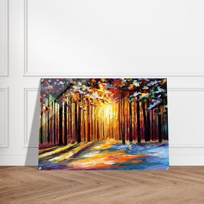 Leonid Afremov - Leonid Afremov Acrylic Print - 70x100 cm / 28x40″ inches